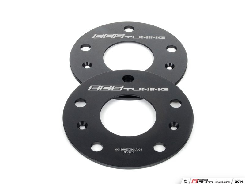 ECS Wheel Spacers - 5mm