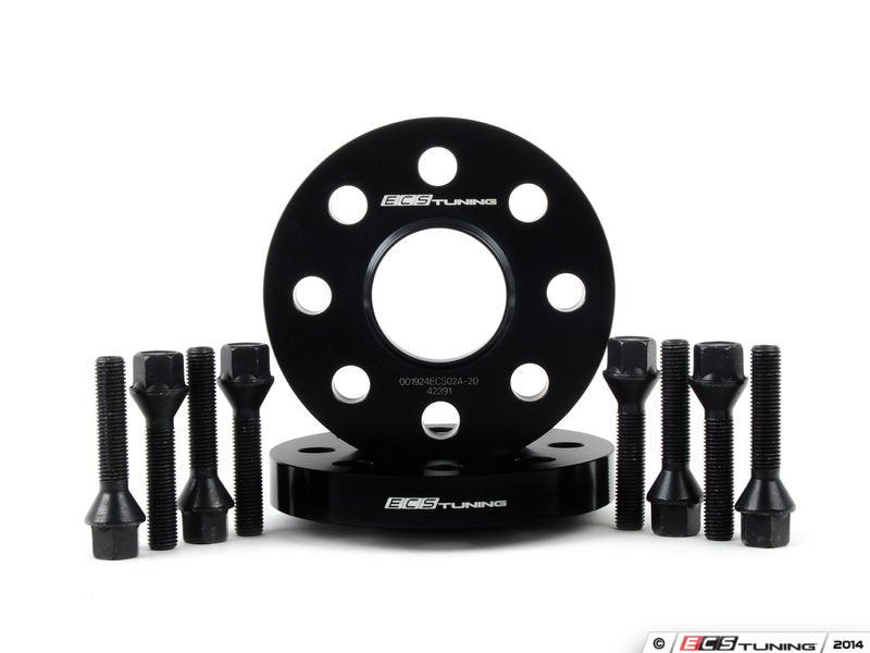 ECS 20mm Wheel Spacers & ECS Conical Seat Bolt Kit