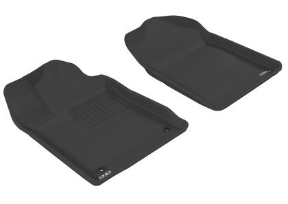 3D MAXpider 2005-2012 Toyota Avalon Kagu 1st & 2nd Row Floormats - Black