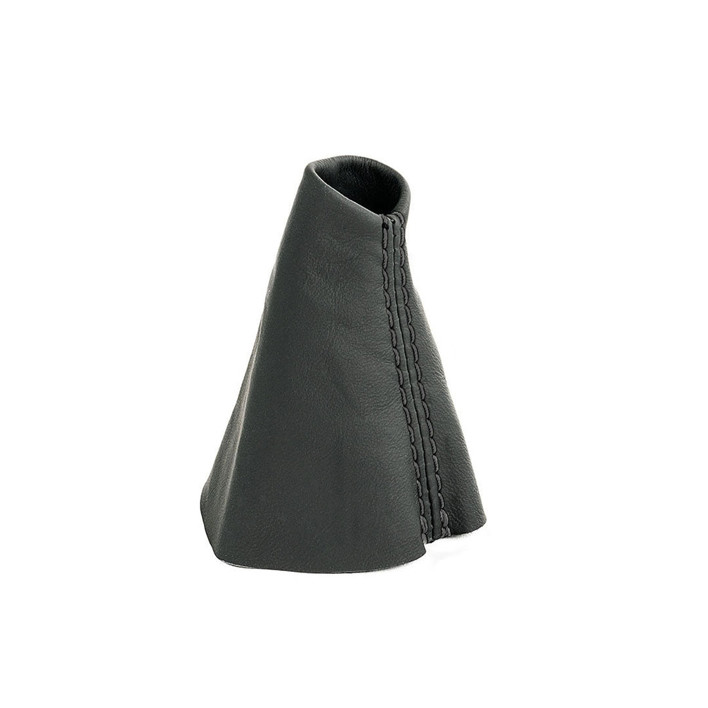 BFI E46 SMG Shift Boot (Black Leather / Silver Stitch) - CLEARANCE