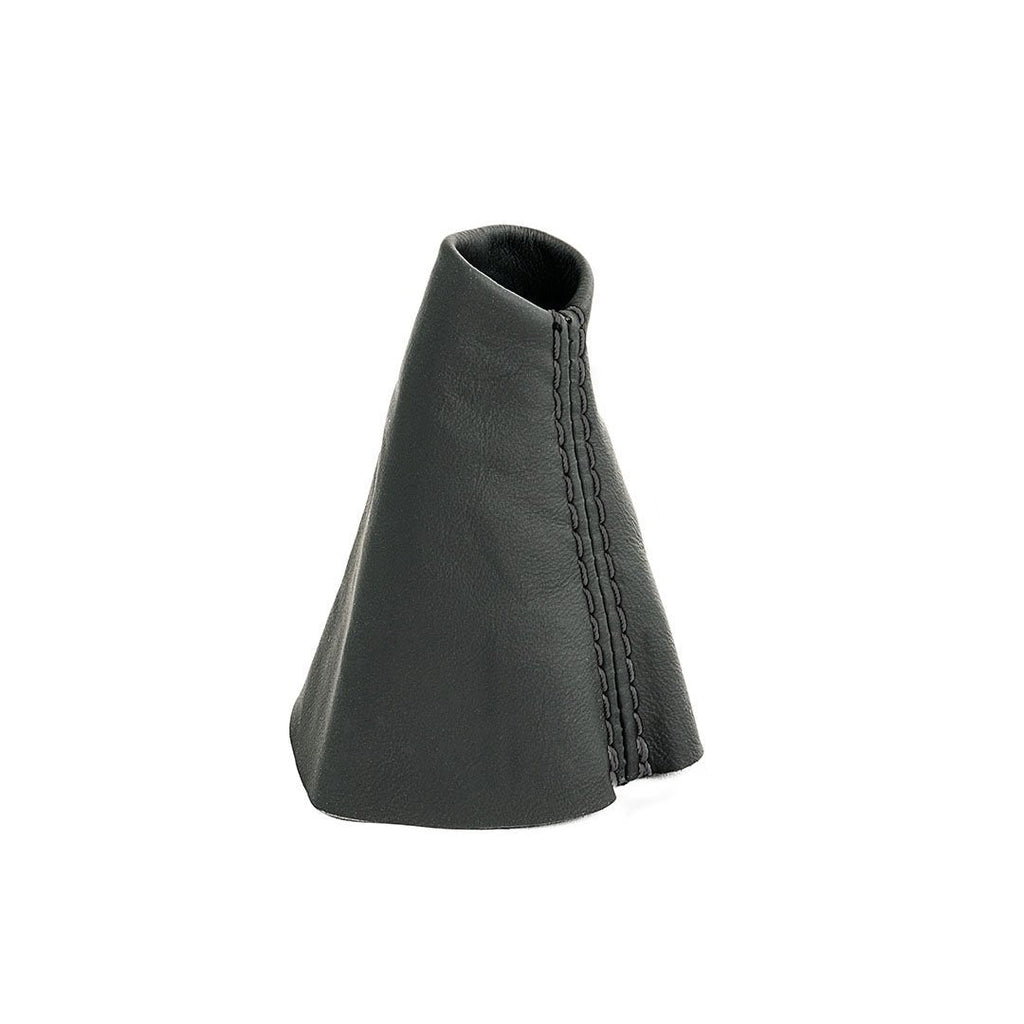 BFI E60 SMG Shift Boot (Black Leather / Silver Stitch) - CLEARANCE
