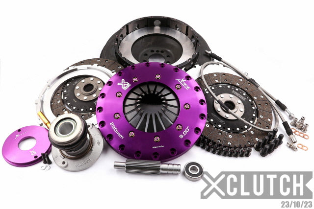 XClutch Stage 4 - Twin Disc Rigid Organic Clutch Kit - Cadillac Cts V (2009)