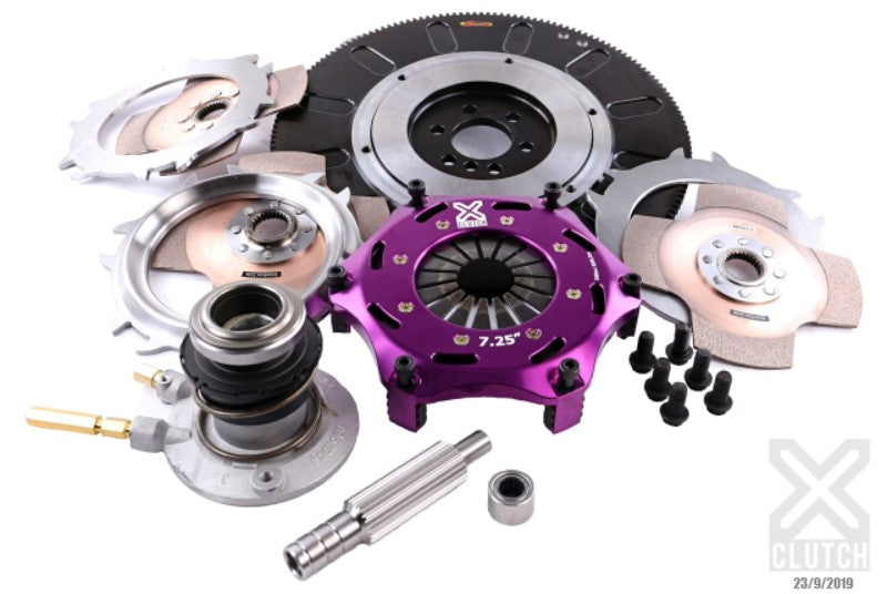 XClutch Stage 5 - 7.25" Lightweight Triple Disc Ceramic Clutch Kit - Chevrolet Camaro Z28 (1998) / Pontiac Firebird Formula (1998)