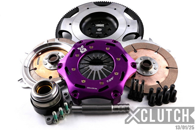 XClutch Stage 5 - 7.25" Twin Disc Rigid Ceramic Clutch Kit - Toyota Yaris GR (2021)
