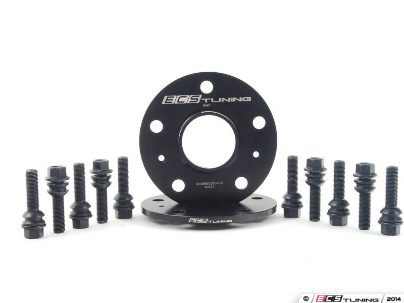 ECS Wheel Spacer Kit - 8mm