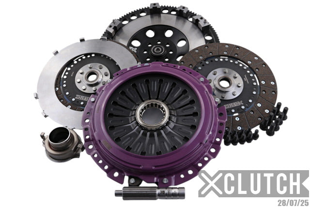 XClutch Stage 4 - Twin Disc Rigid Organic Clutch Kit - Subaru WRX STI Limited (2015)