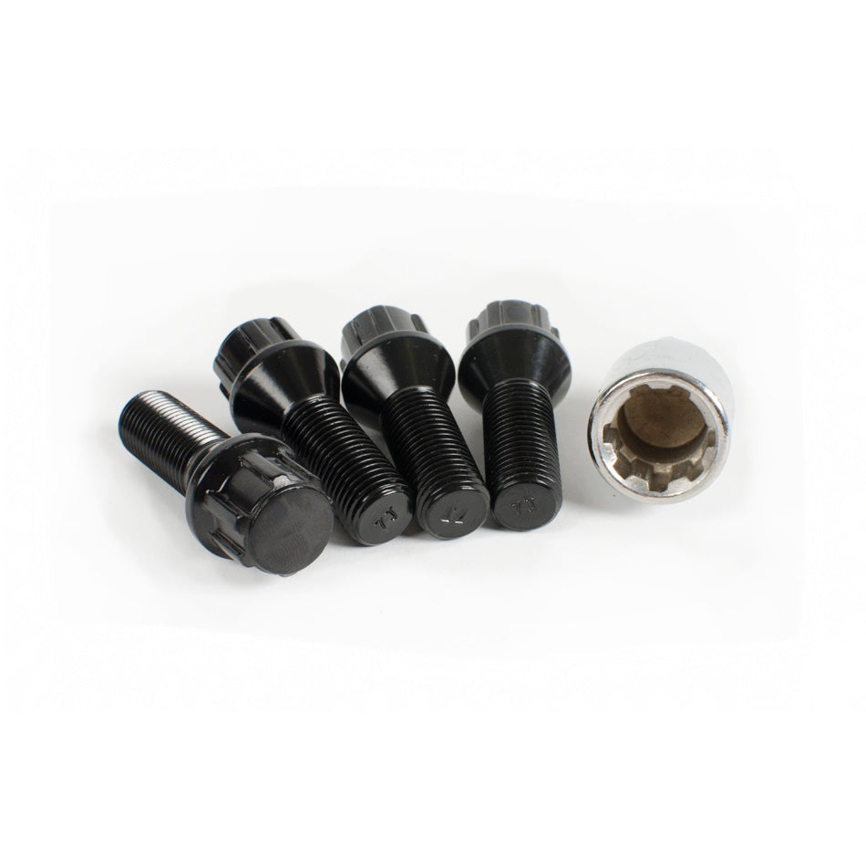 BFI Wheel Lock Kit 14mm - Cone Seat (Black)