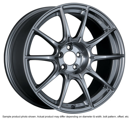 SSR GTX01 18x8.5 5x100 44mm Offset Dark Silver Wheel 02-05