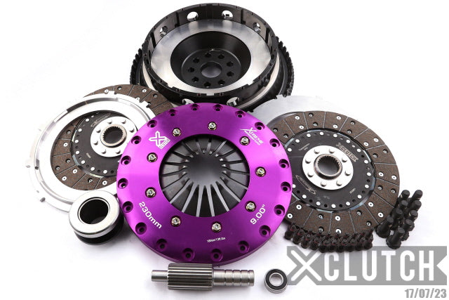 XClutch Stage 4 - Twin Disc Rigid Organic Clutch Kit - BMW M3 (2008)