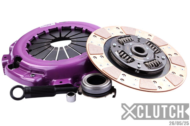 XClutch Stage 2 - Cushioned Ceramic Clutch Kit - Mazda Rx 7 Turbo (1987) / Mazda 626 GT (1990)