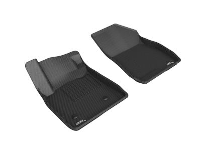3D MAXpider 2021 Buick Encore GX FWD 20-21/Chevy Trailblazer FWD Kagu 1st +2nd Row Floormats - Black