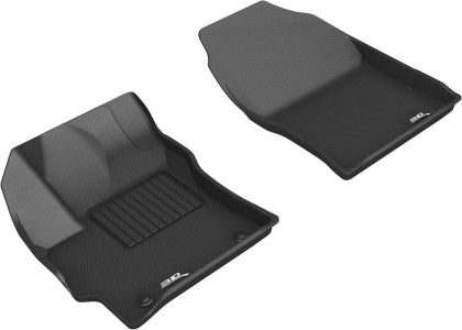 Tapis de sol 3D MAXpider Kagu pour Toyota Corolla Sedan 2020-2021 (1re et 2e rangées) - Noir