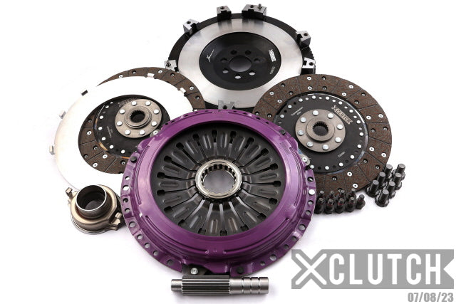 XClutch Stage 4 - Twin Disc Rigid Organic Clutch Kit