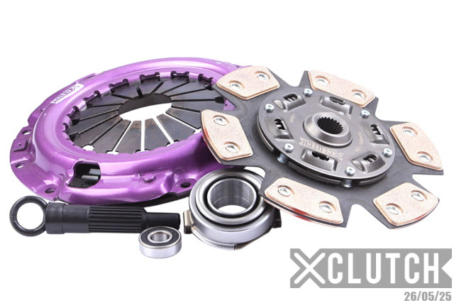 XClutch Stage 2 - Sprung Ceramic Clutch Kit - Mazda 323 Gtx (1988)