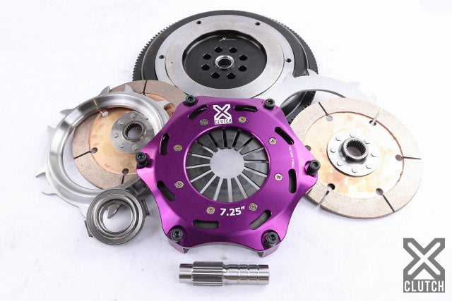 XClutch Stage 5 - 7.25" Twin Disc Rigid Ceramic Clutch Kit - Honda Civic Si (2017)