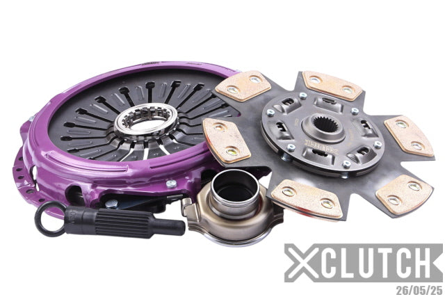 XClutch Stage 2 - Sprung Ceramic Clutch Kit - Mitsubishi Lancer Evolution (2003-05) / Mitsubishi Lancer Evolution Se (2005)