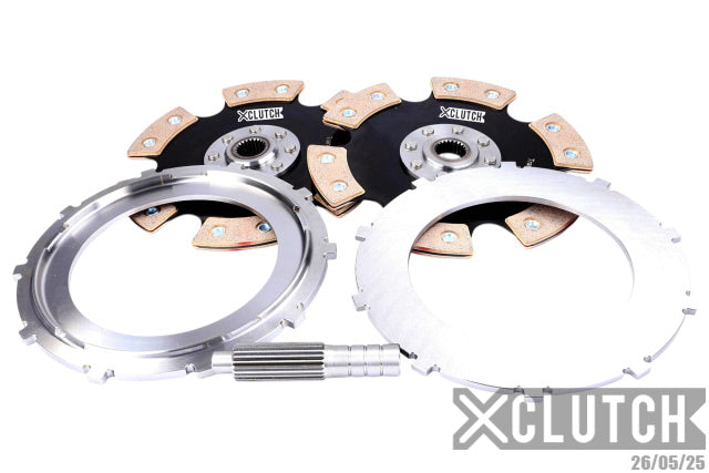 XClutch 9" Twin Rigid Ceramic Multi-Disc Service Kit