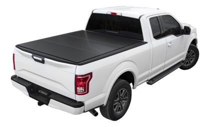 Access LOMAX Tri-Fold Cover 04-14 Ford F-150 6ft 6in Bed - Carbon Fiber Finish