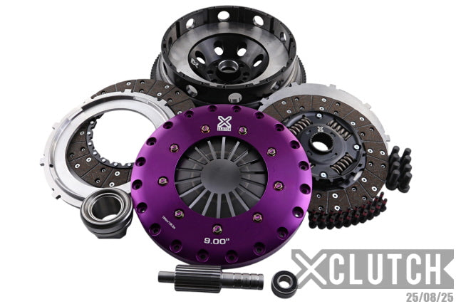 XClutch Stage 4 - 9.0" Twin Sprung Organic Clutch Discs - Toyota GR Supra (2022)