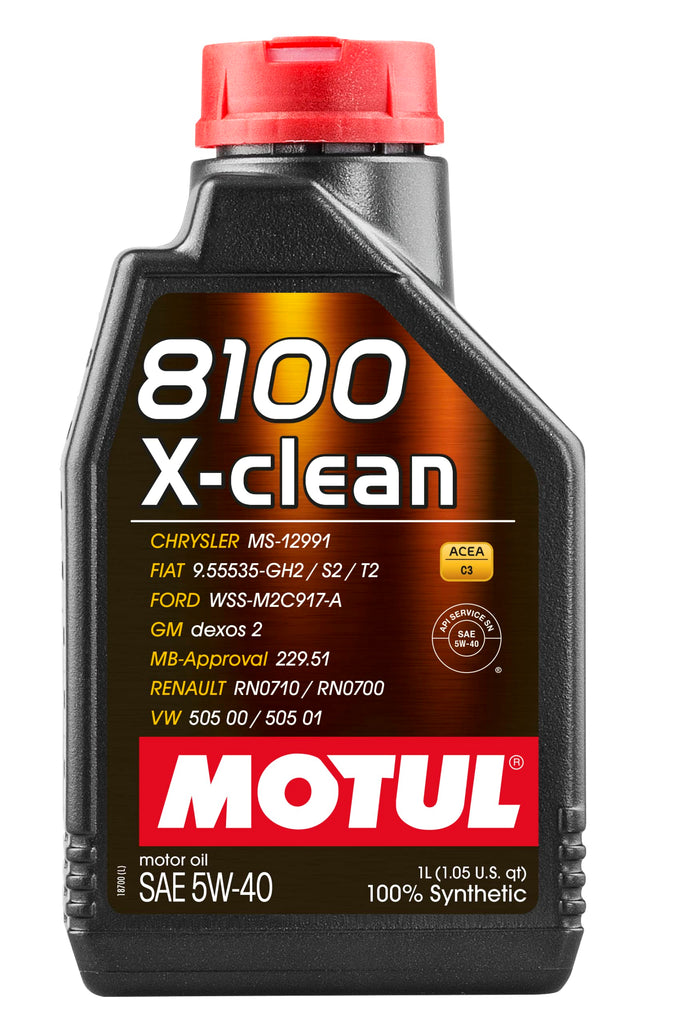 Motul 102786 8100 X-CLEAN 5W40 1L