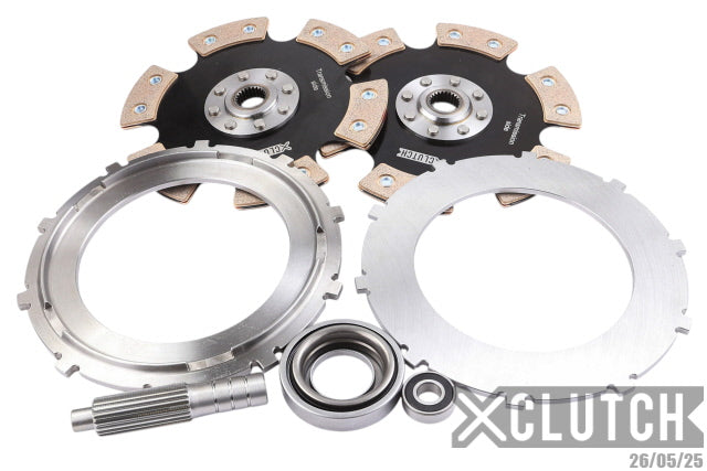 XClutch 9" Twin Rigid Ceramic Multi-Disc Service Kit