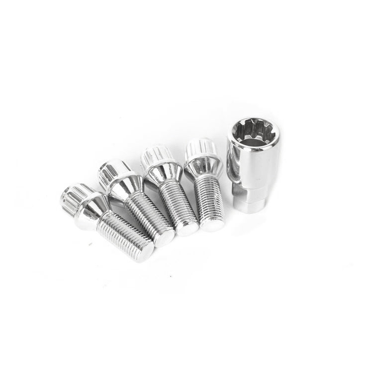 BFI Wheel Lock Kit 14mm - Cone Seat (Silver)