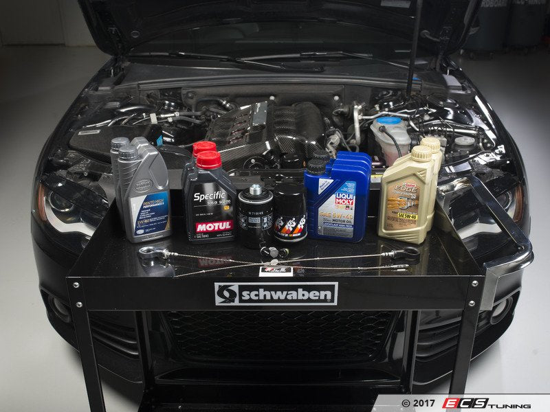 ECS Tuning B8/B8.5 A4 2.0T Oil Change And Filter Kit (2009-2016)
