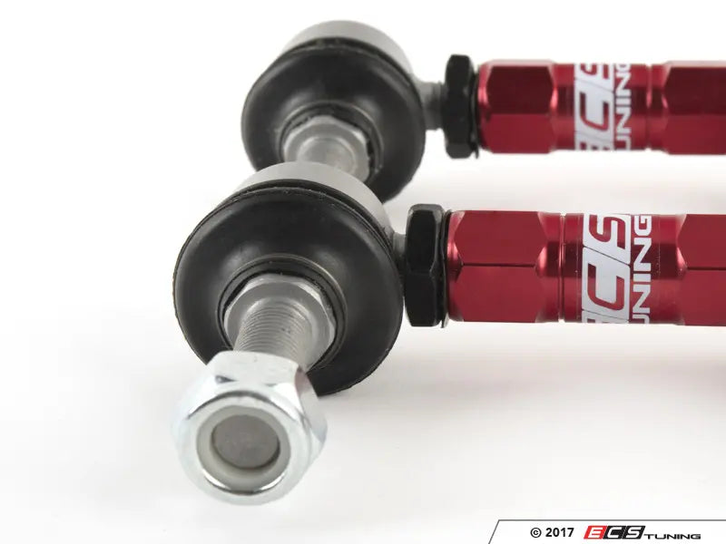 【即納】ECS Tuning Sway Bar End Links TT 8S ECS Tuning Adjustable Front Sway Bar End Links - Audi & VW