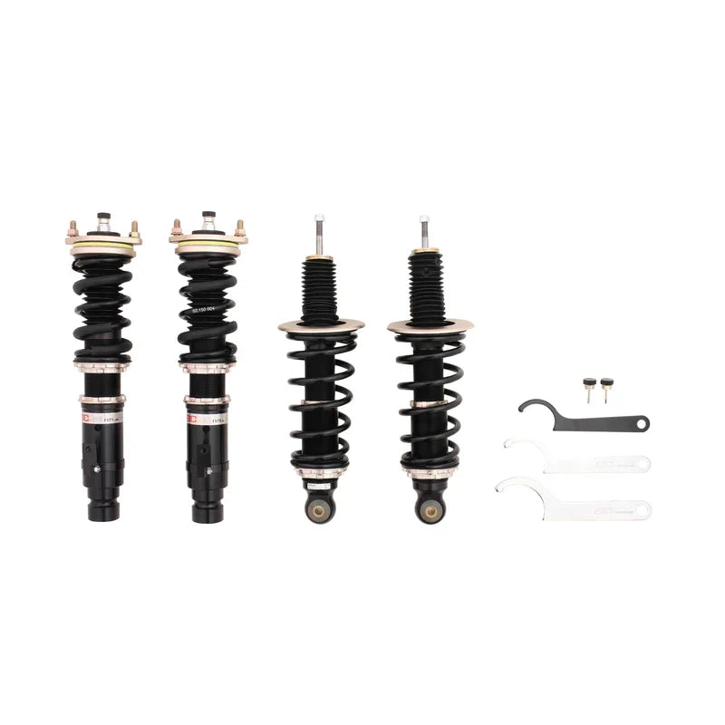 BC Racing Coilovers 84-87 Honda Civic / CR-X (3rd Generation) (Excludes Wagon/Shuttle) (Front Spring Included to Remove Torsion Bar)