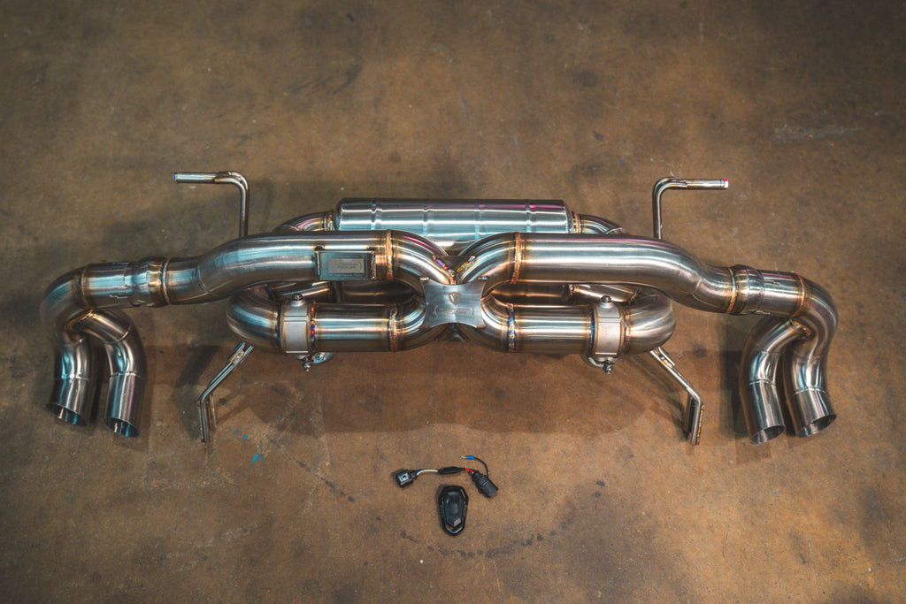 Système d'échappement sport à soupapes LP pour Lamborghini Gallardo