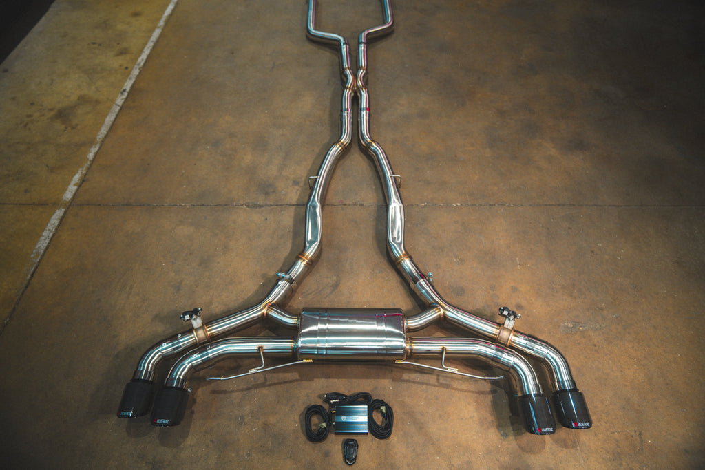 Système d'échappement sport à soupapes pour BMW X5M / X6M F95 / F96 