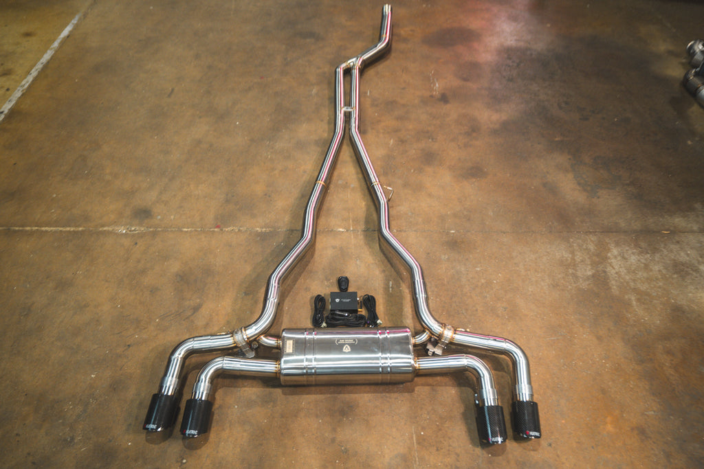 Système d'échappement sport à soupapes pour BMW G30 530i / 540i 