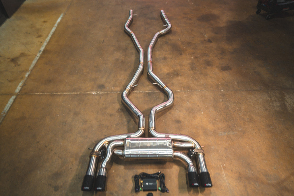 Système d'échappement sport à soupapes pour BMW X5M / X6M (F85 / F86) 