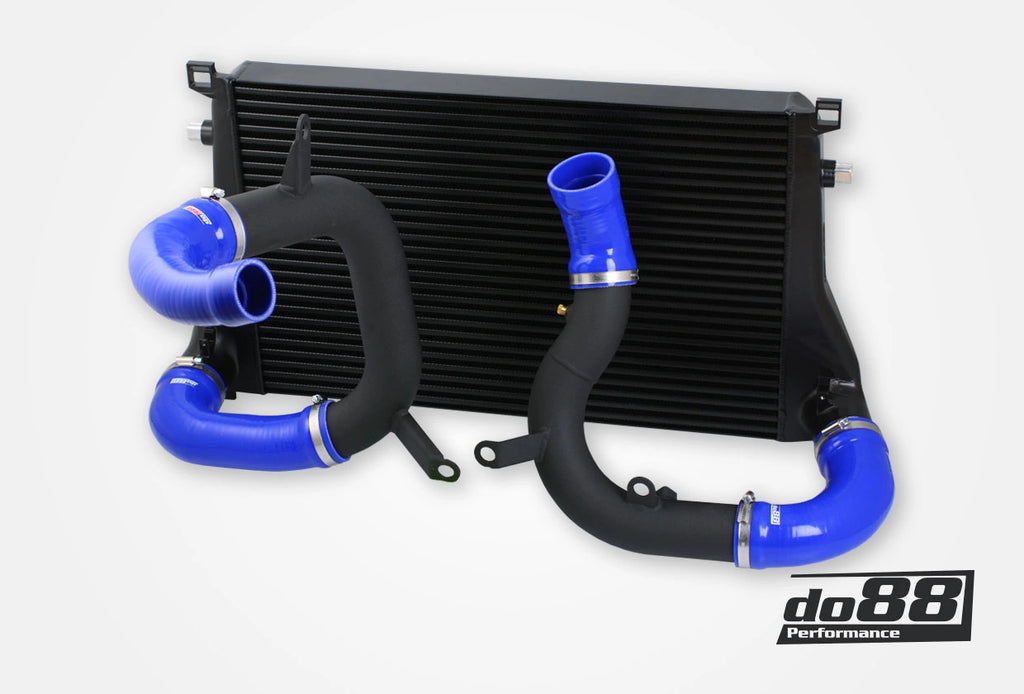 Do88 BigPack Intercooler Kit VAG 1.8 2.0 TSI (MQB), Blue hoses