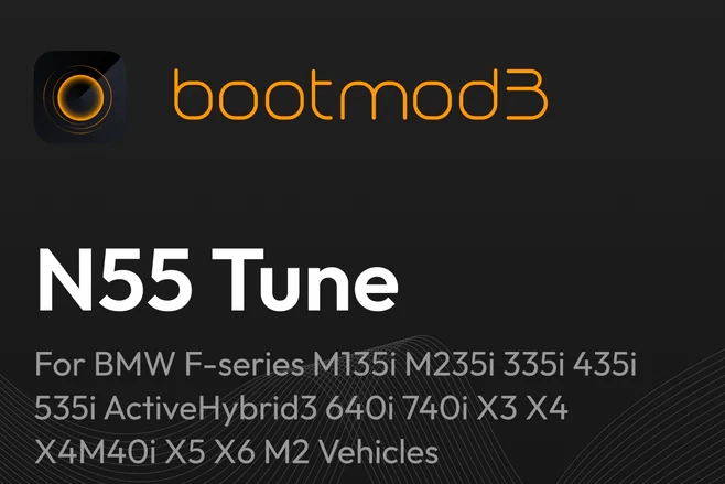bootmod3 N55 Tuning Suite - BMW F-Series