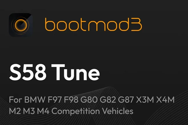 Bootmod3 S58 Tuning Suite - BMW F97 / F98 / X3M / X4M Competition