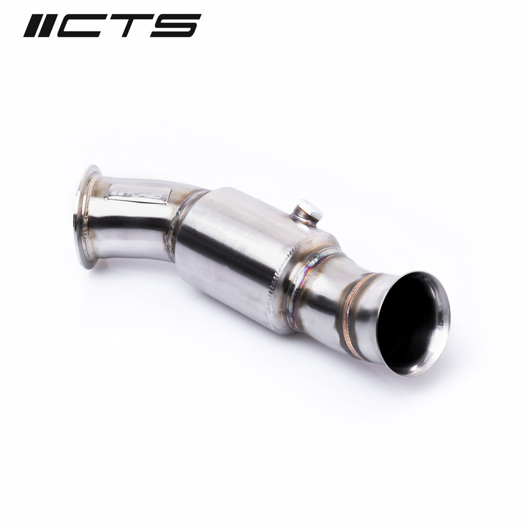 CTS Turbo 3.5" High-Flow Downpipe (Pneumatic Wastegate) - BMW N55 - Eurosport Performance