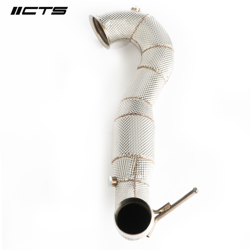CTS Turbo 3.5" High-Flow Downpipe - Mercedes-Benz M133 A45/CLA45/GLA45 AMG - Eurosport Performance
