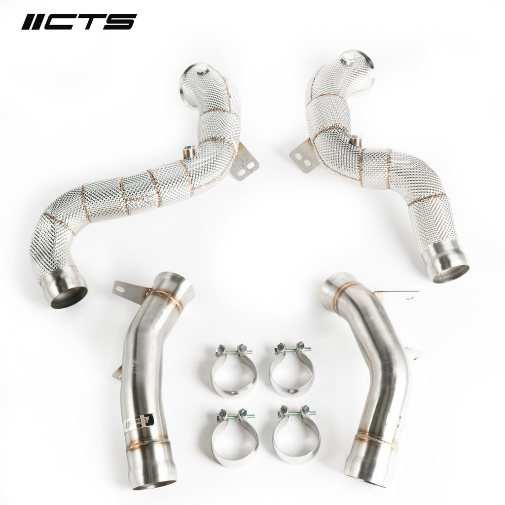 CTS Turbo Race Downpipe Set - Mercedes-Benz E63S (3177/W213) - Eurosport Performance