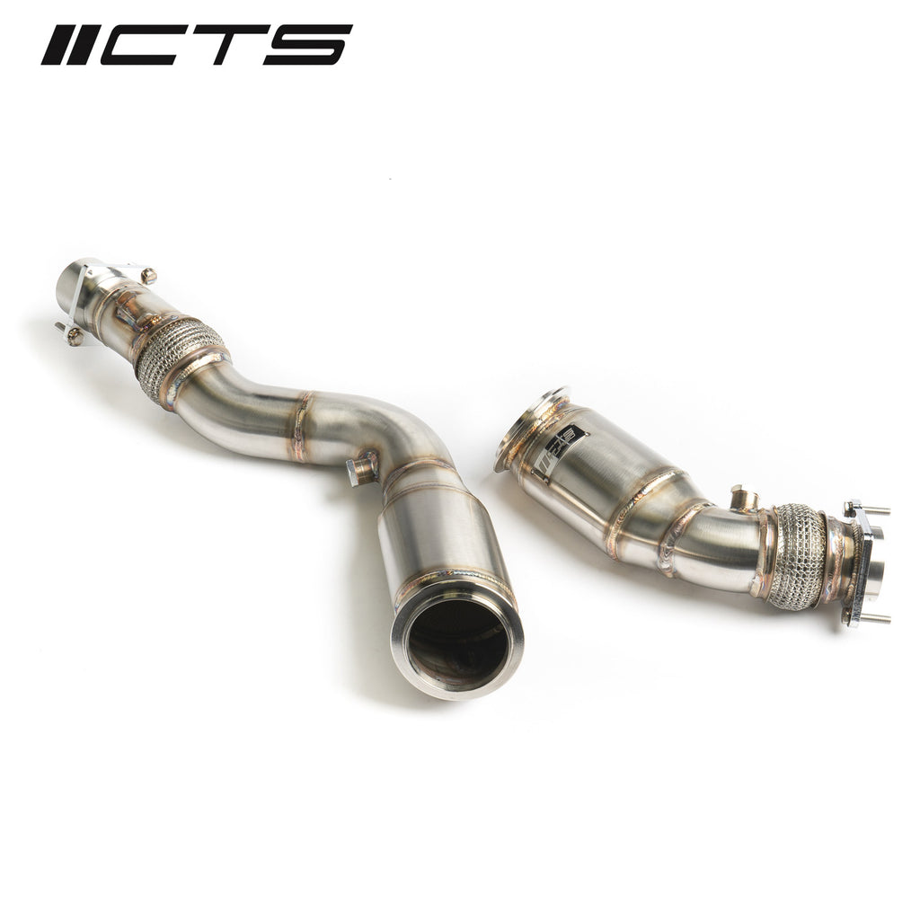 CTS Turbo High-Flow Downpipe Set - BMW S55 F8X M2C/M3/M4 - Eurosport Performance