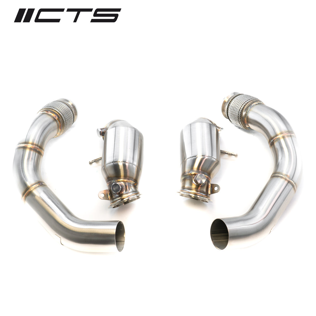 CTS Turbo High-Flow Downpipe Set - BMW F90 M5/M5C & BMW G15/G16 M8/M8C - Eurosport Performance