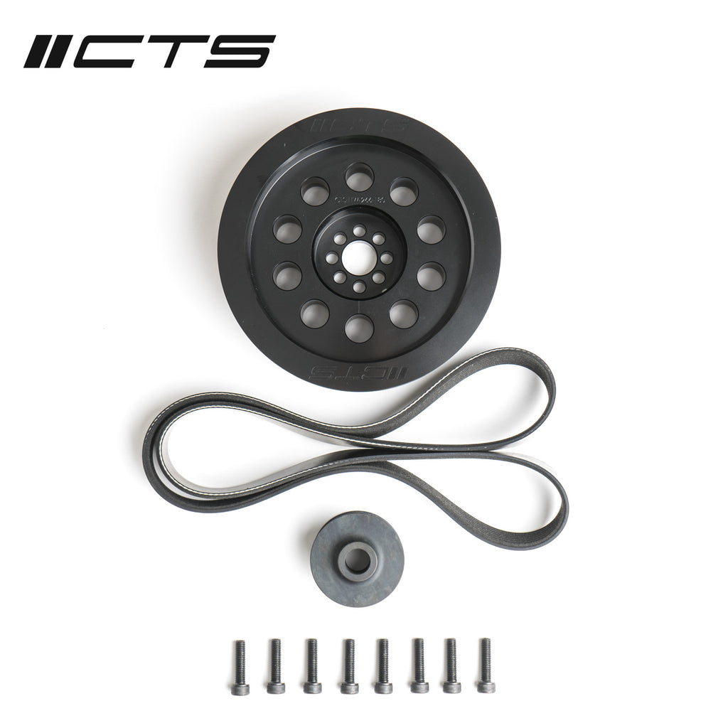 CTS Turbo Press-On 180mm Dual Pulley Upgrade Kit - Audi 3.0T V6 (Supercharged) - Eurosport Performance