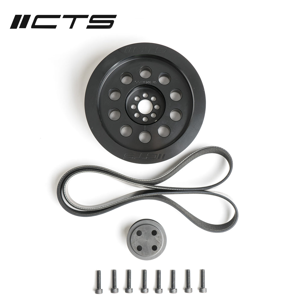 CTS Turbo Bolt-On 180mm Dual Pulley Upgrade Kit - Audi 3.0T V6 (Supercharged) - Eurosport Performance