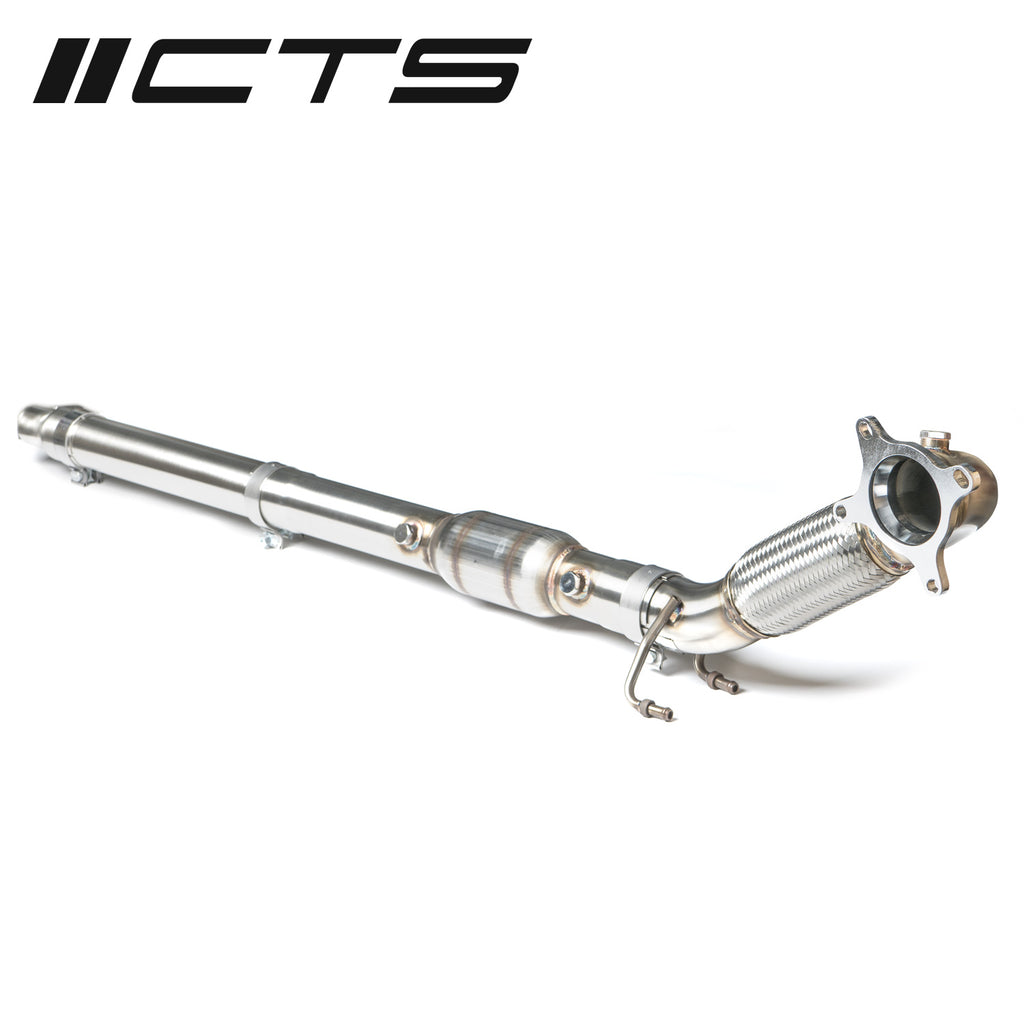 CTS Turbo High-Flow Downpipe - Audi/VW 2.0T FWD - Eurosport Performance