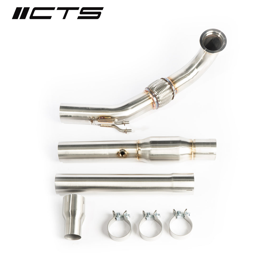 CTS Turbo High-Flow Downpipe - Audi & VW Gen3 1.8T/2.0T - Eurosport Performance