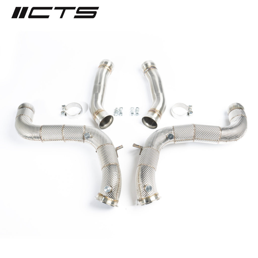 CTS Turbo Race Downpipe Set - Mercedes-Benz C63/C63S W205/M177 - Eurosport Performance