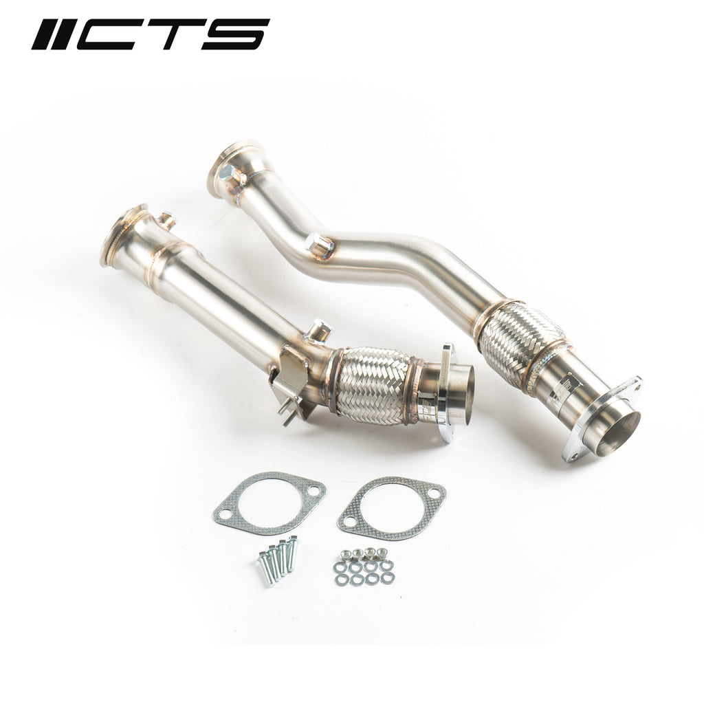 CTS Turbo BMW S58 F97/G01 X3M/X3MC & F98/G02 X4M/X4MC Downpipes w/o Heat Wrap
