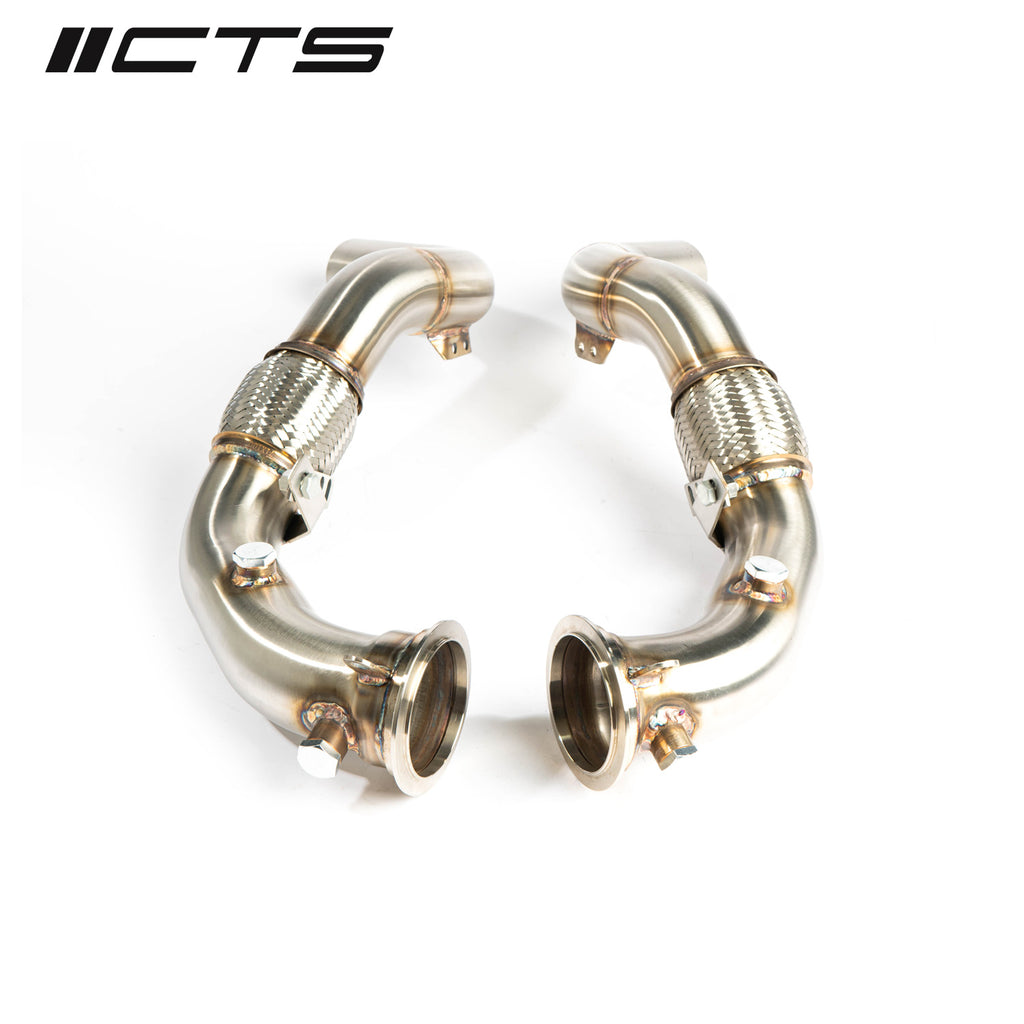 CTS Turbo Race Downpipe Set - BMW F85 X5M S63 & BMW F86 X6M S63 (2014-19) - Eurosport Performance