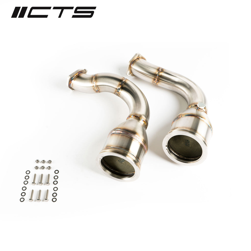 CTS Turbo High-Flow Downpipe Set - Audi SQ7/SQ8/RSQ8 (4.0T) - Eurosport Performance