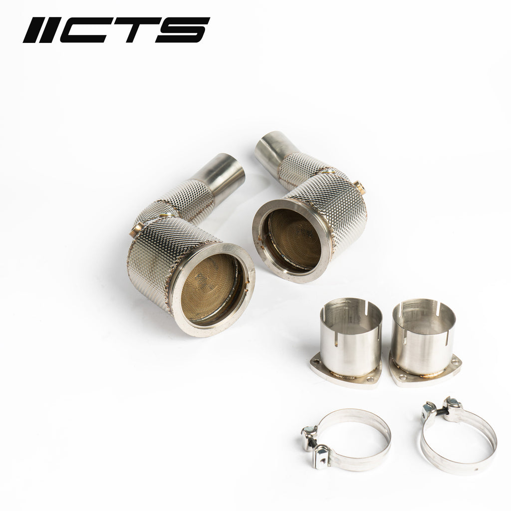 CTS Turbo High-Flow Downpipe Set - Audi RS6/RS7 (C8) - Eurosport Performance